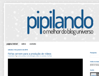 pipilando.com.br screenshot