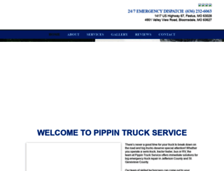 pippintruckservice.com screenshot