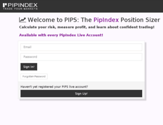 pips.pipindex.com screenshot