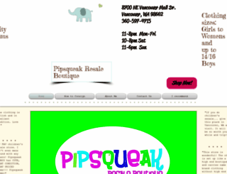 pipsqueakresale.com screenshot