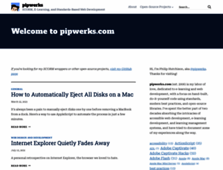 pipwerks.com screenshot