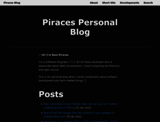 piraces.dev screenshot