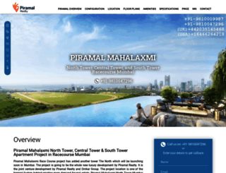 piramalmahalaxmi.srkresidency.com screenshot