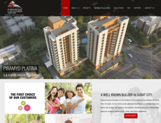 piramydgroup.in screenshot