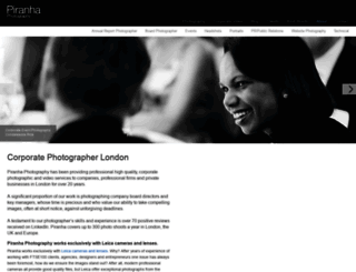 piranhaphotography.com screenshot