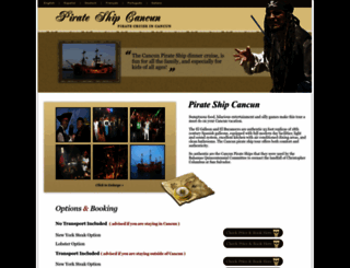 pirateshipcancun.com screenshot