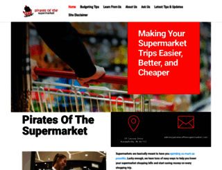 piratesofthesupermarket.com screenshot