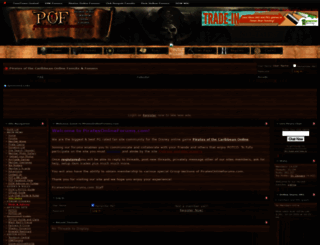 piratesonlineforums.com screenshot