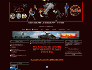 piratesran.forumsline.com screenshot