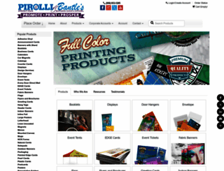 pirolliprinting.com screenshot