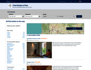pisaitaly-hotels.com screenshot