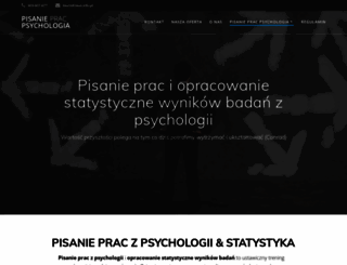 pisanieprac-psychologia.pl screenshot