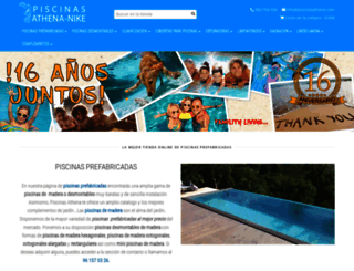 piscinasathena.com screenshot