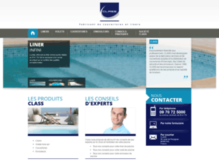 piscine-class.com screenshot