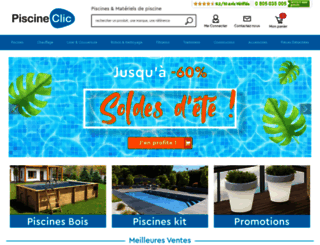 piscine-clic.com screenshot
