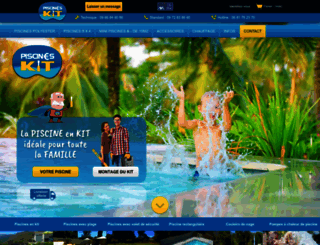 piscines-kit.com screenshot