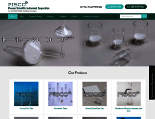 piscolabglass.com screenshot