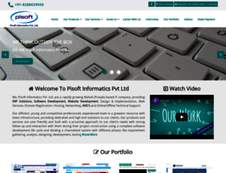 pisoftindia.com screenshot