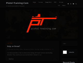 pistol-training.com screenshot