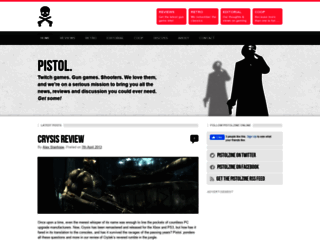 pistolzine.com screenshot