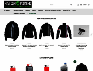 pistonported.com screenshot