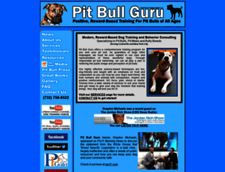pitbullguru.com screenshot