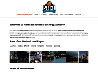pitchbasketball.com screenshot