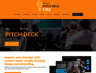 pitchdeckfire.com screenshot