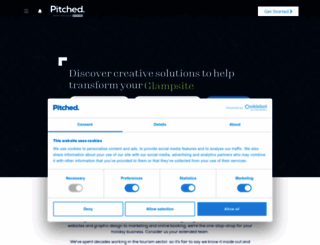 pitched.co.uk screenshot