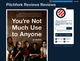 pitchforkreviewsreviews.com screenshot
