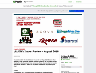 pitchin-august-preview.peatix.com screenshot