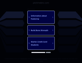 pitchmebro.com screenshot