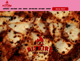 pitfirepizza.com screenshot