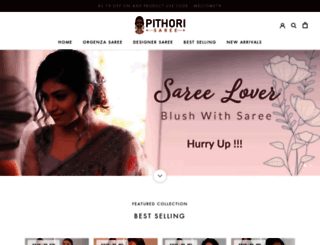 pithori-saree.myshopify.com screenshot