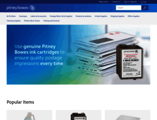 pitneybowesdirect.com.au screenshot