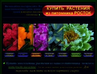 pitomnik-rostok.ru screenshot