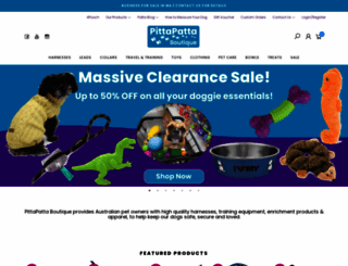 pittapattaboutique.com.au screenshot