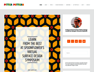 pitter-pattern.com screenshot