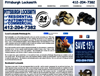 pittsburgh--locksmith.com screenshot