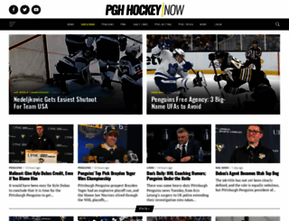pittsburghhockeynow.com screenshot