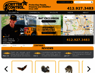 pittsburghne.crittercontrol.com screenshot