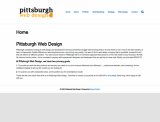 pittsburghwebdesign.net screenshot