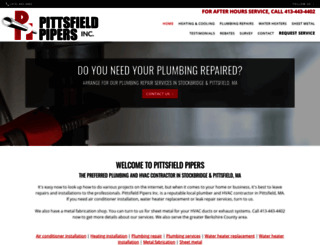 pittsfieldpipers.com screenshot