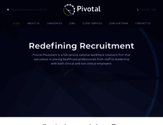pivotalplacementservices.com screenshot