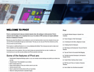 pivotlog.net screenshot