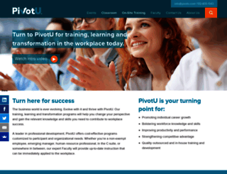 pivotu.com screenshot