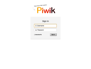 piwik.webareal.sk screenshot