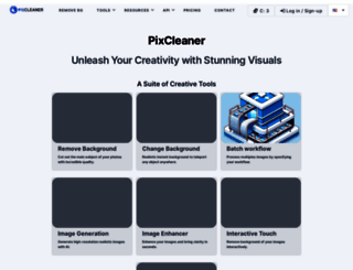 pixcleaner.com screenshot