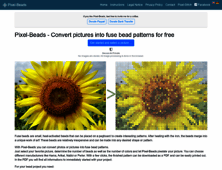 pixel-beads.net screenshot