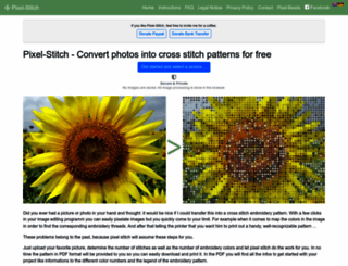 pixel-stitch.net screenshot